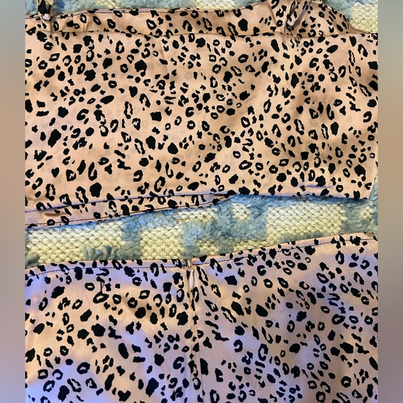 Reformation Silk Two-Piece Leopard Skirt Set - Picture 6 of 9